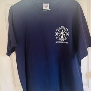 Never worn
Delta Navy Crewneck T-Shirt with Red Logo Tag